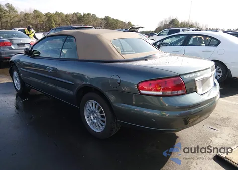 2004 Chrysler Sebring Lx из США, поврежденный, VIN 1C3EL45R44N142134